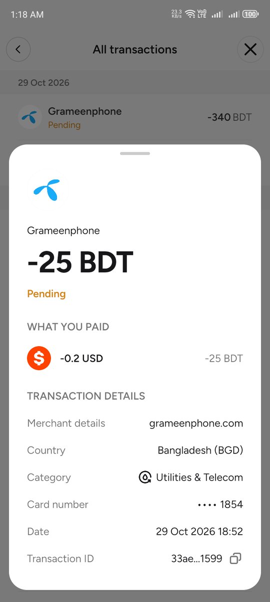 JahanggirAkondo's tweet photo. Been loving my @Cashi card, especially for bill payments. 💳 No extra fees on small payments, and the app UI/UX is super clean.  3DS payments feel smoother and more secure than with some well-known cards I've used. Honestly, a great experience so far! 

#CashiLuckyFridays https://t.co/dbHdrEXHfB