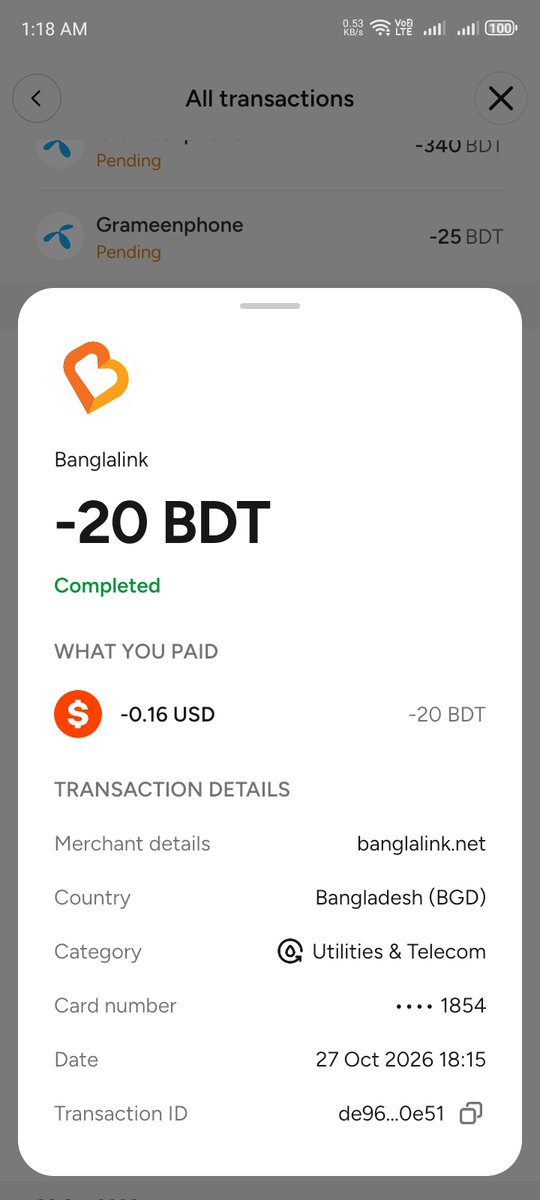 JahanggirAkondo's tweet photo. Been loving my @Cashi card, especially for bill payments. 💳 No extra fees on small payments, and the app UI/UX is super clean.  3DS payments feel smoother and more secure than with some well-known cards I've used. Honestly, a great experience so far! 

#CashiLuckyFridays https://t.co/dbHdrEXHfB