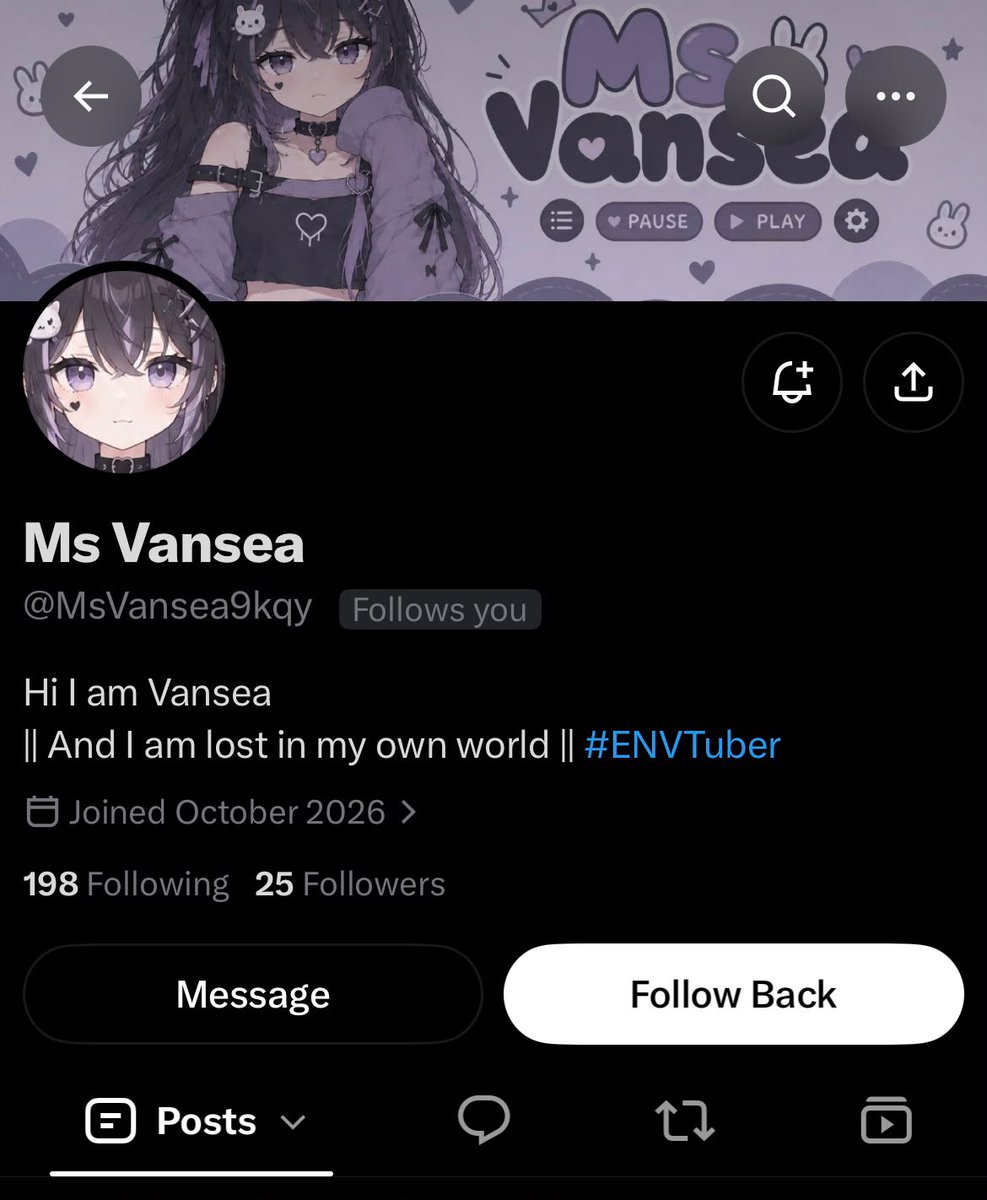 TRISHA_VT's tweet photo. 🚨 Hey everyone, Please take a moment to read this. Your support means a lot to me!!

This is the ID of the person who was harassing me. Be careful and report them if necessary. Stay safe everyone. @MsVansea9kqy 
#Vtuber #Vtubers #VTuberCommunity #VTuberSupport #StopHarassment https://t.co/Nu9judeaxd