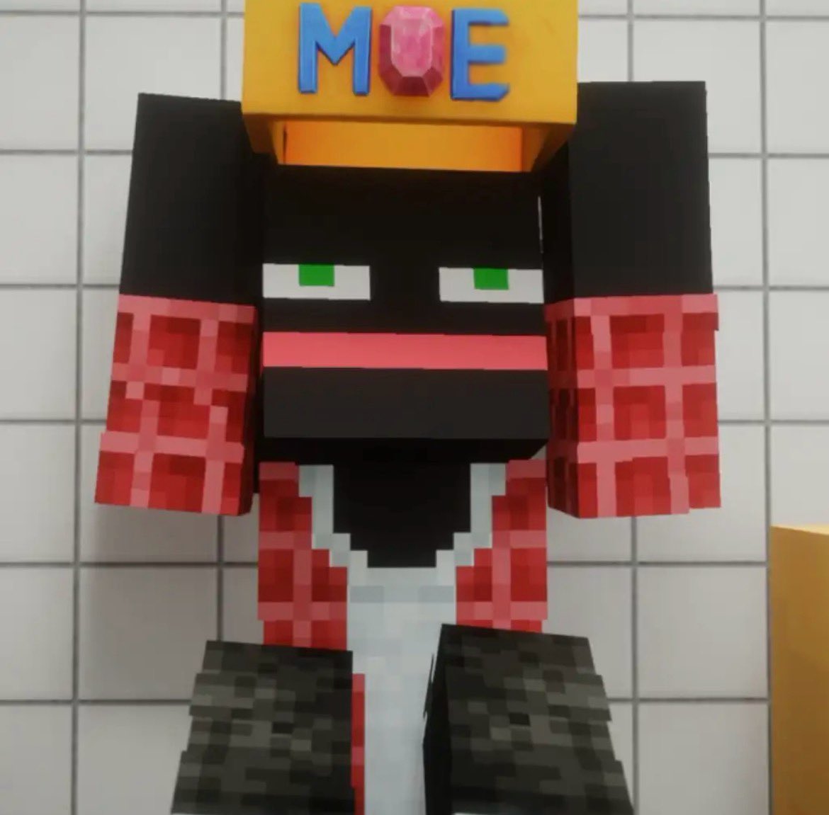 BUGPI3S's tweet photo. Mob seen putting on his crown of Moe in new teaser❓❓
#Thatmob https://t.co/VSFutXl6SG