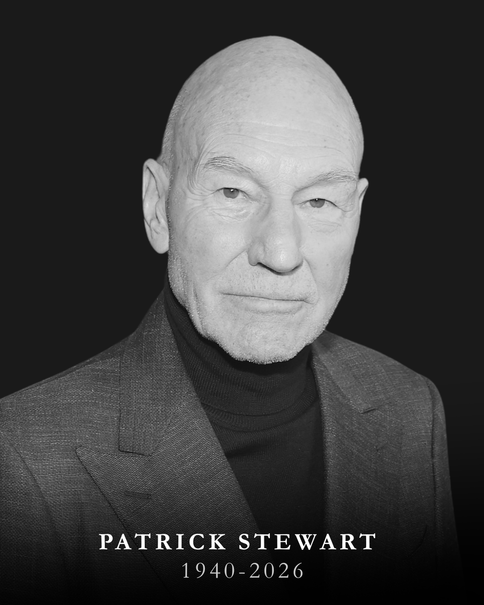TheCriticalDri2's tweet photo. Oh, no. This one really does hurt. Patrick Stewart has passed away. Rest in peace, Captain. https://t.co/bGGKZjyeFK