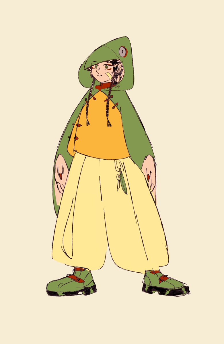 qiimaqii's tweet photo. I had to shrink Gege for a class project. Doesn't change that I still would accidentally change his proportions through the animatic 😭 https://t.co/hoOdiW9F9u