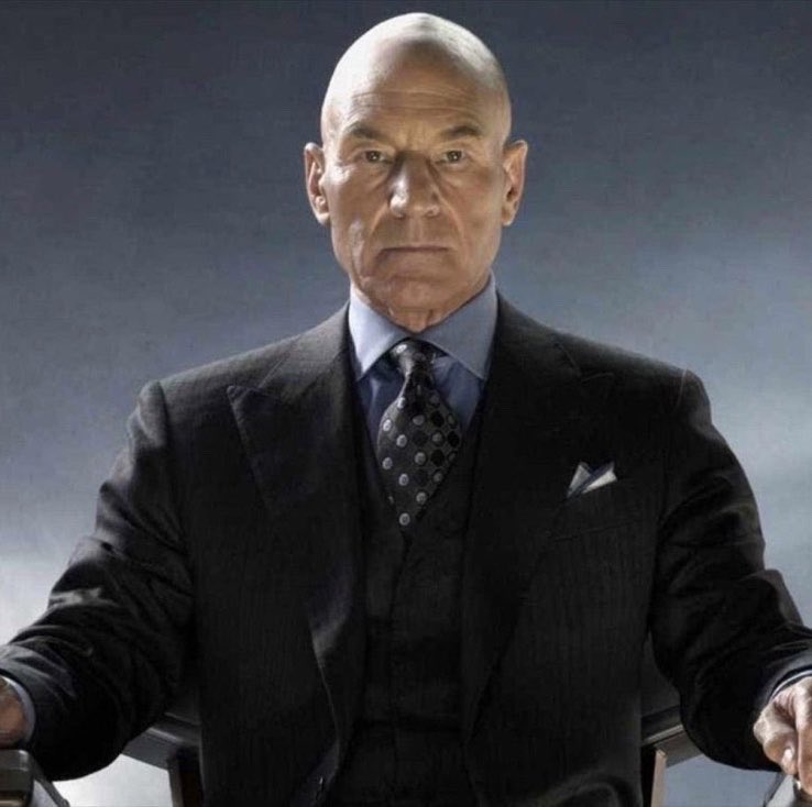sboficial's tweet photo. 🚨 Morre aos 86 anos o ator Patrick Stewart, o nosso eterno Charles Xavier de X-MEN.