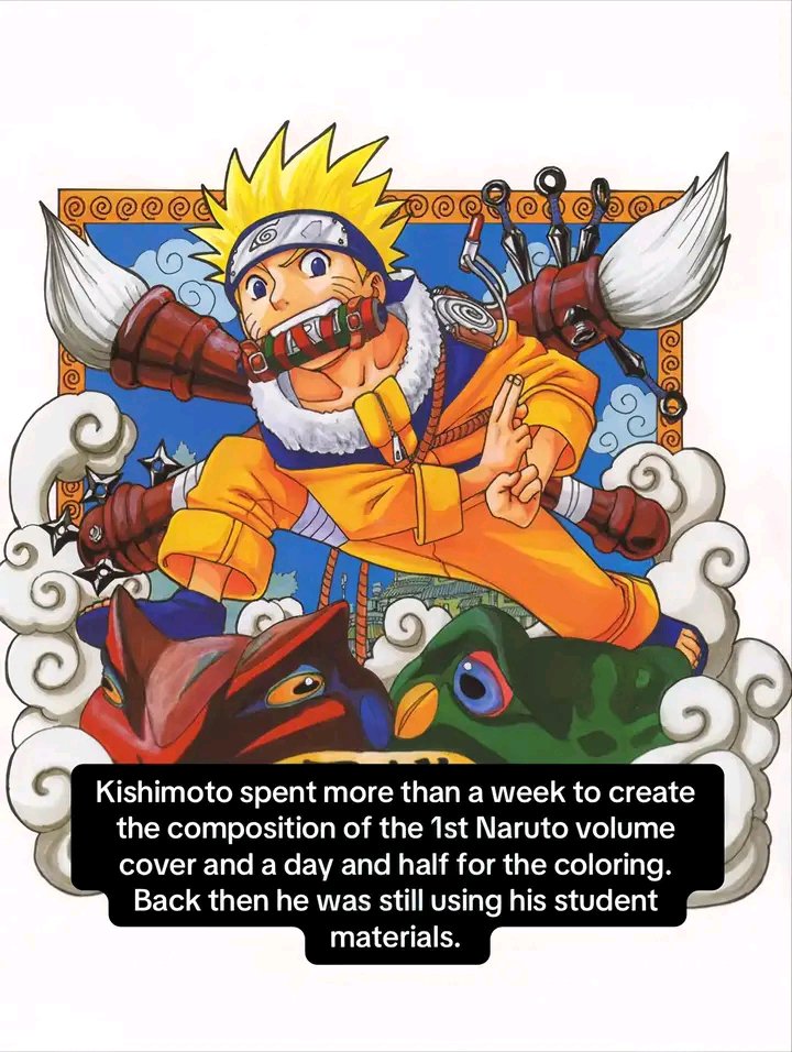24hrsofNaruto's tweet photo. TBH I didn't even know about this as a Naruto Fan  but here are some fun facts about #Naruto Manga!!! https://t.co/Yv04nYC5rV