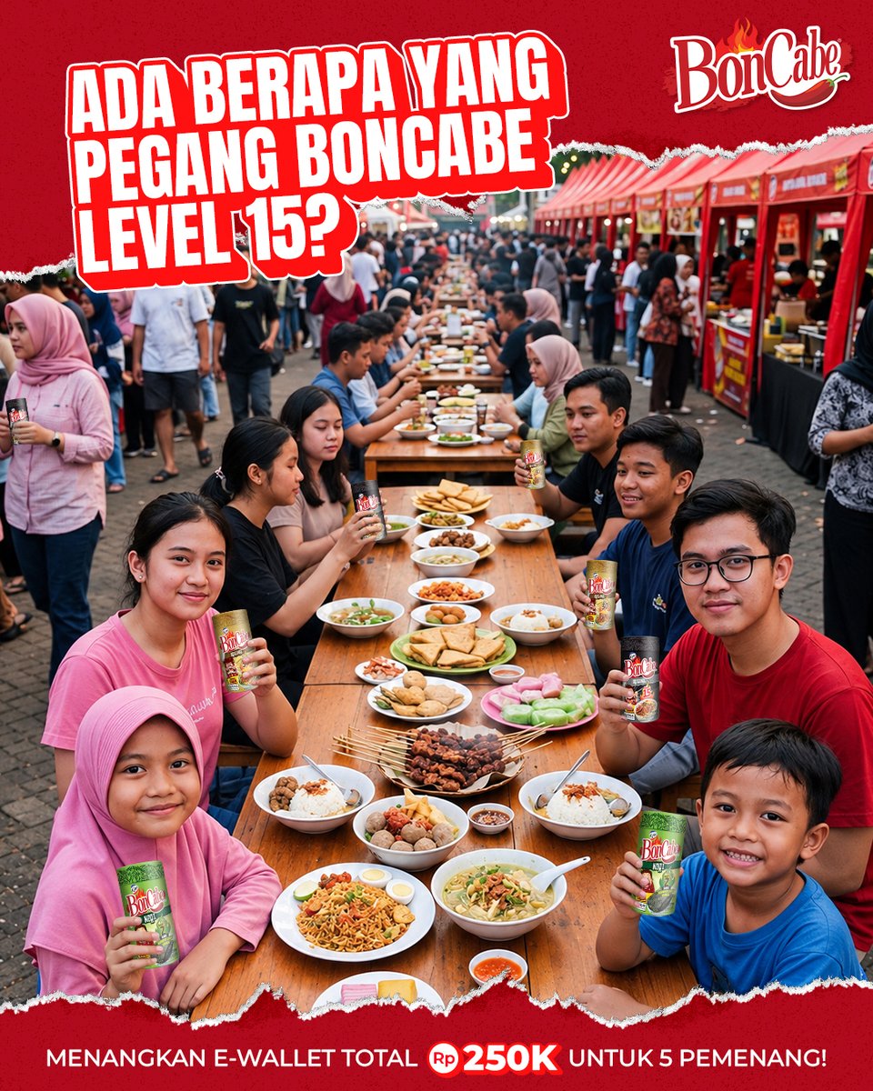 BonCabe's tweet photo. Coba hitung ada berapa yang pegang BonCabe level 15? 🤔

Tulis jawaban kalian di kolom komen dan menangkan e-wallet total 250k untuk 5 pemenang 🤩 https://t.co/CVvBsx14sj