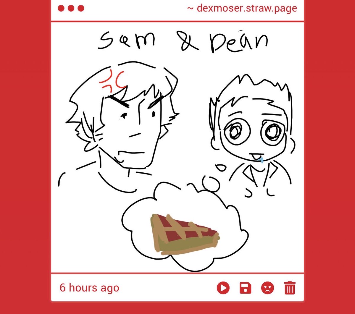 bineycest's tweet photo. Sammy sideburns . Love  whoever drew this https://t.co/VlEVbWynUJ