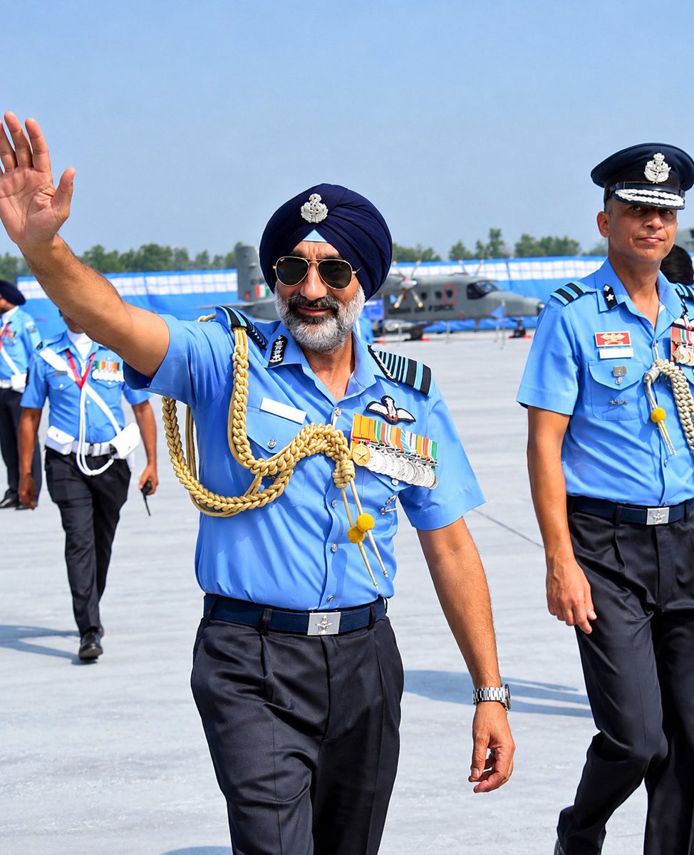 RajatJain's tweet photo. Farewell DENIED😤

Air Chief Marshal AP Singh, who led the IAF through Op Sindoor and logged 5,000+ flying hours, retires Oct 31. 

His farewell golf round, a tradition for every outgoing Chief, was set for Oct 28.

That SAME morning, the Housing Ministry's Land & Development Office SEALED the Air Force Sports Complex near the PM's residence “till further orders.”

No reason given. No word from the IAF.

It couldn't wait 72 more hours?