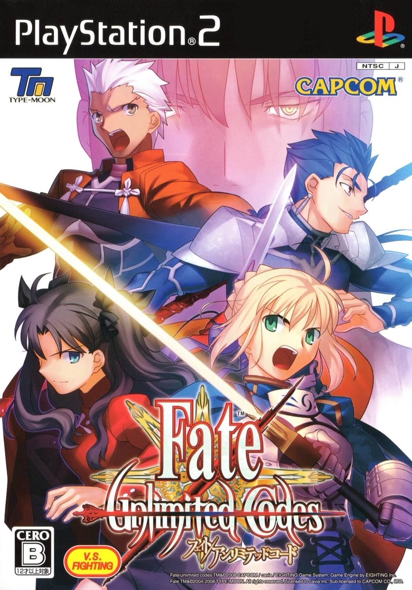 abyss's tweet photo. Fate/Unlimited Codes English Translation Complete + PSP Costumes added https://t.co/WVTFk87Ra7