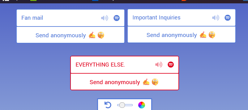 homelanderisms's tweet photo. ...this is not fan mail. i added a section just for you. it's called 'EVERYTHING ELSE'. now, complain about it there so i can ignore you. https://t.co/lPuCmsGe5i