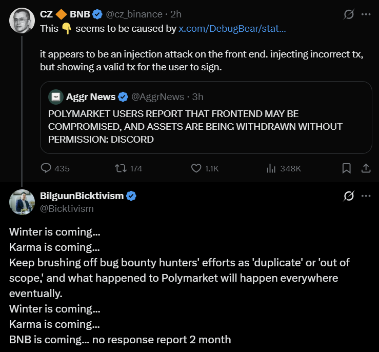 Bicktivism's tweet photo. @binance before after https://t.co/OEAeCyYyl4