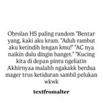 Photo by text dari alter (@textfromalter)