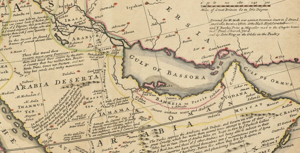 master_of_iran's tweet photo. #Persian Indians, where is "your" #gulf?

Gulf of Basra on the map of Herman Moll, one of England's leading map makers at the beginning of the 18th century. https://t.co/IjLzzMs4uV