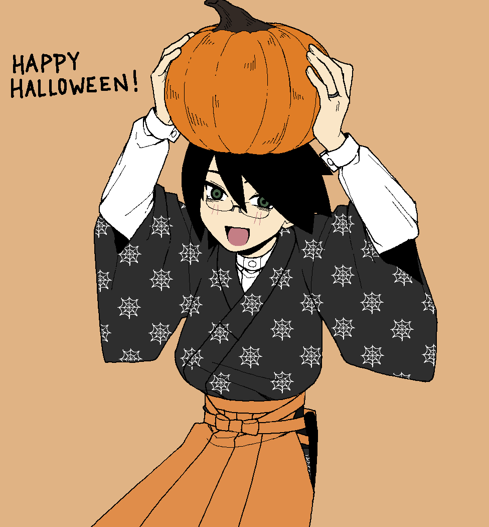 itoshikiraito's tweet photo. Happy Halloween! #さよなら絶望先生 #mspaint https://t.co/EjngK4YllF