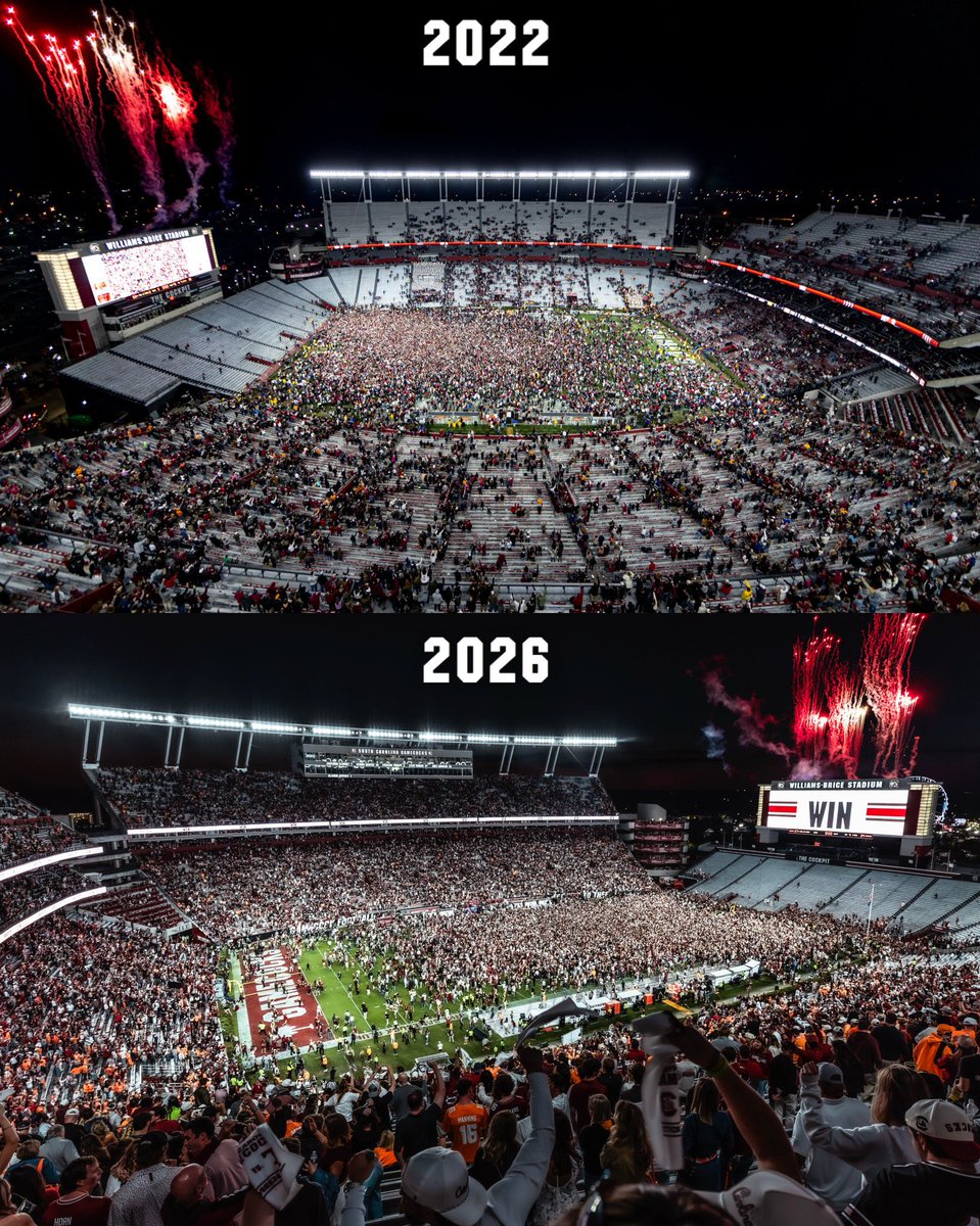 HJhughes79's tweet photo. I love the fact that no matter what South Carolina does from here on out, they broke the voLs in 2022 and they broke them again in 2026. They may never recover. https://t.co/mDlF699m99