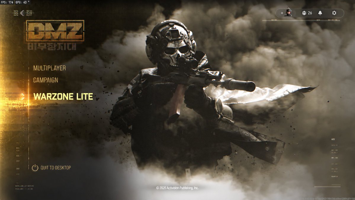JGODYT's tweet photo. Anyone else's Menu Update for DMZ since yesterday? https://t.co/9dF4ITuUL8