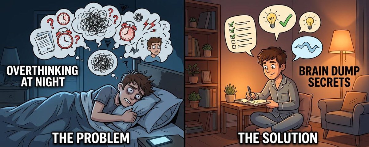 Why Is It So Hard to Fall Asleep When Our Minds Are Racing?