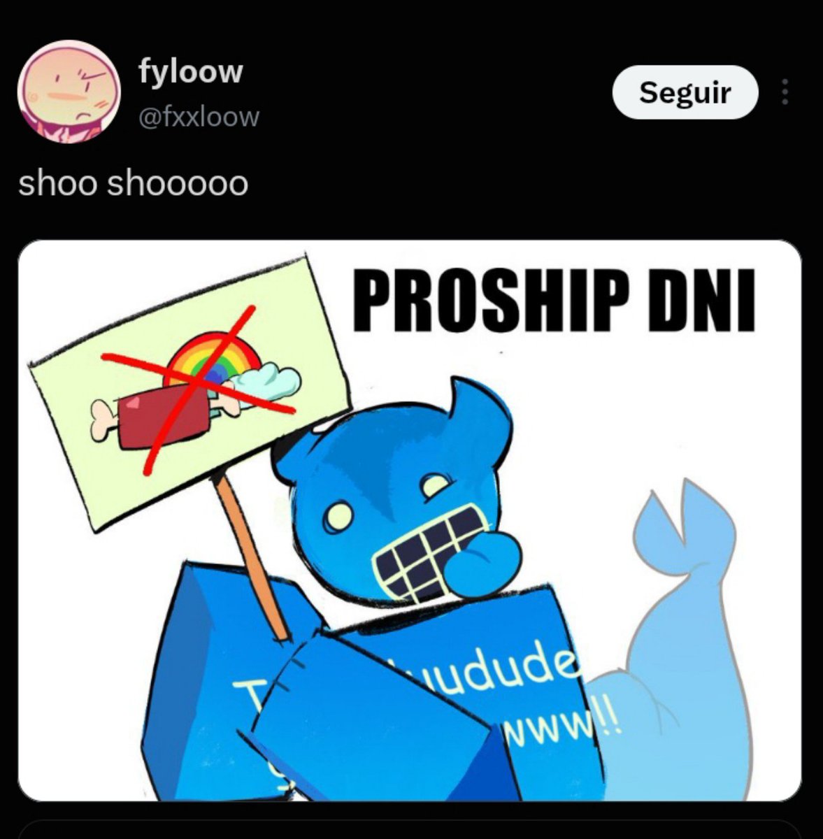 noobshipper's tweet photo. Does anyone remember that one drawing of bluudud and a warning sign next to him and it said something like proshit dni recover or kys 😭😭😭this reminded me of that
It was so fucking funny does anyoomf have it pls https://t.co/P0vrlCwDyW