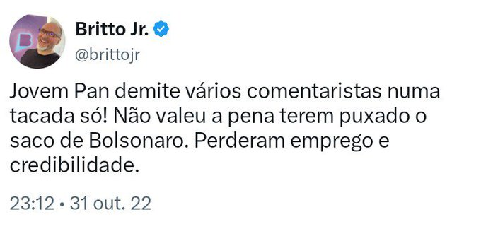 jovem_idoso1990's tweet photo. o problemas de todos que estão criticando os boicotes e demissões é que o chicote mudou de mão e quando era na mão deles, eles comemoravam, e comemoravam muito! https://t.co/Mk1nSjhU4C