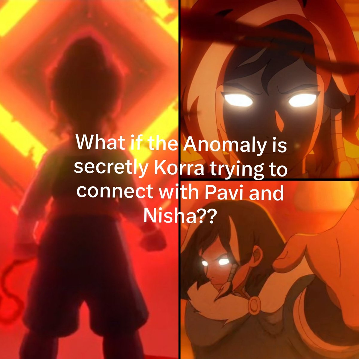 simply_dvk3ys's tweet photo. PREDICTION: EPISODE 10 — GHOSTS AND SPIRITS 👁️

I think we're finally getting more answers about the Anomaly.

It appeared during the storm, infected people with overwhelming fear, gave the twins visions, and kept returning to Ellora.

What if it isn't simply trying to destroy humanity, but reacting to something connected to the Cataclysm?

And those visions of their parents? I don't think we've seen the last of them.

The biggest question is whether Pavi and Nisha can understand this thing before everyone else decides it must be destroyed.

What if the Anomaly knows something about the twins that even Karthik doesn't know?