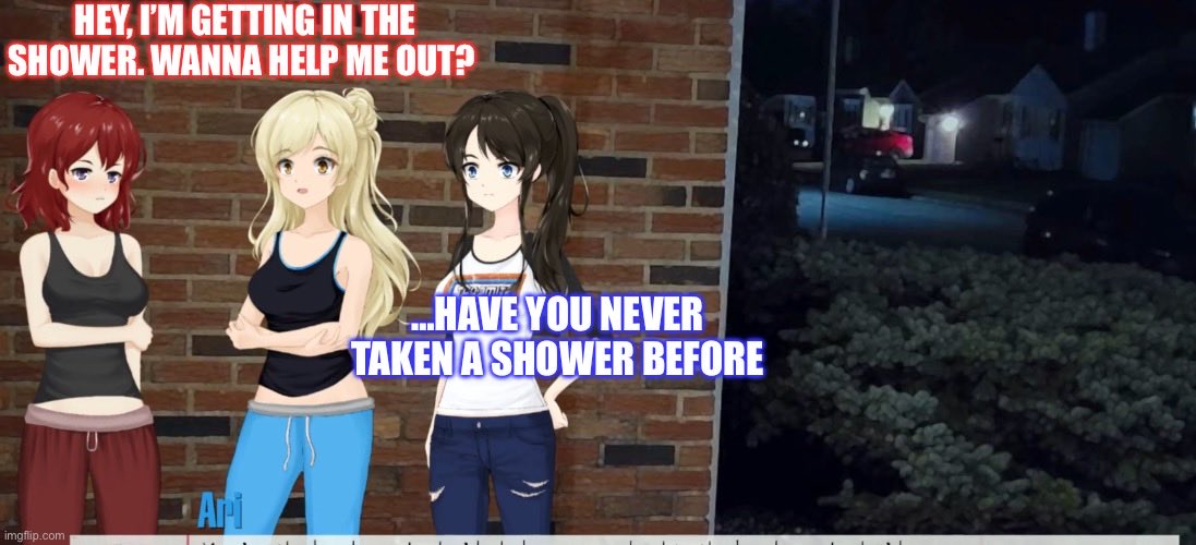 textsfrom09's tweet photo. Jecka is just taken aback over how awkward these two are. 

#co09 #incorrectquotes #classof09 #co09ari #co09nicole #co09aricole https://t.co/WEl7vldWAH