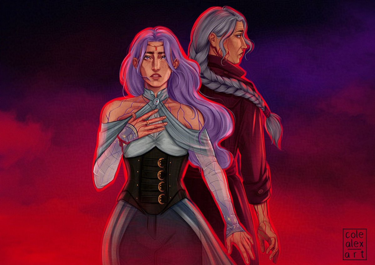 colealexart's tweet photo. Removing AI from your feed with 4 of my illustrations ✨ #criticalrolefanart https://t.co/cO8SLrKKPS