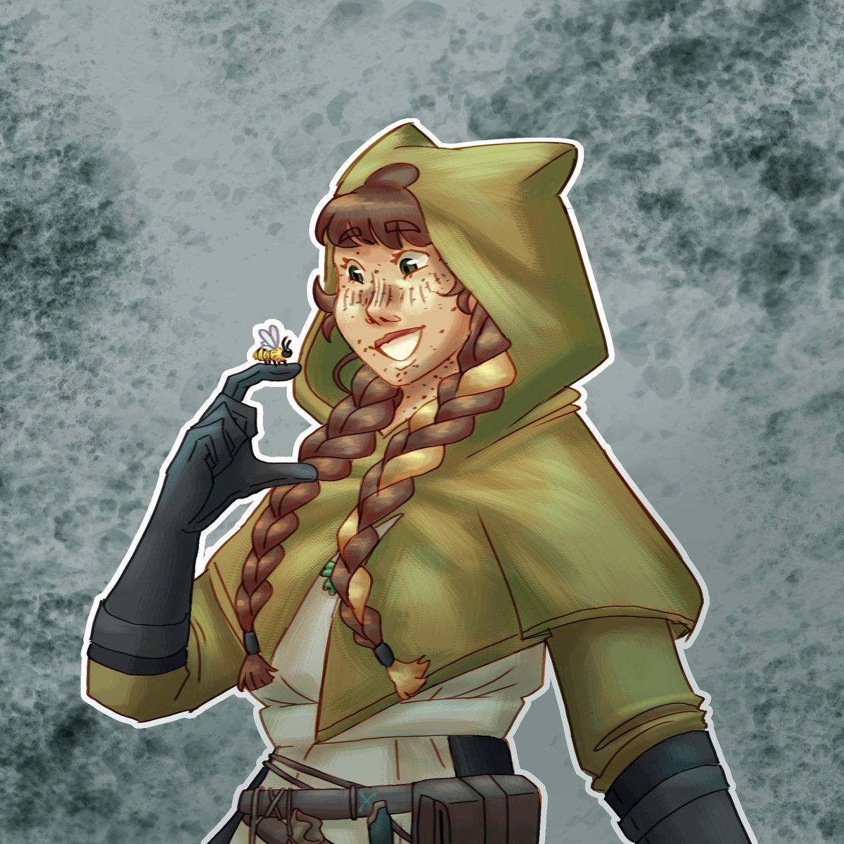 nyxthecrow__'s tweet photo. Como não amar abelhas? Elas se comunicam dançando!

Artezinha da Eileen saindo do forno!!!

[ #AVigilia ; #Ordemparanormalfanart ] https://t.co/sRUYTWDnEj