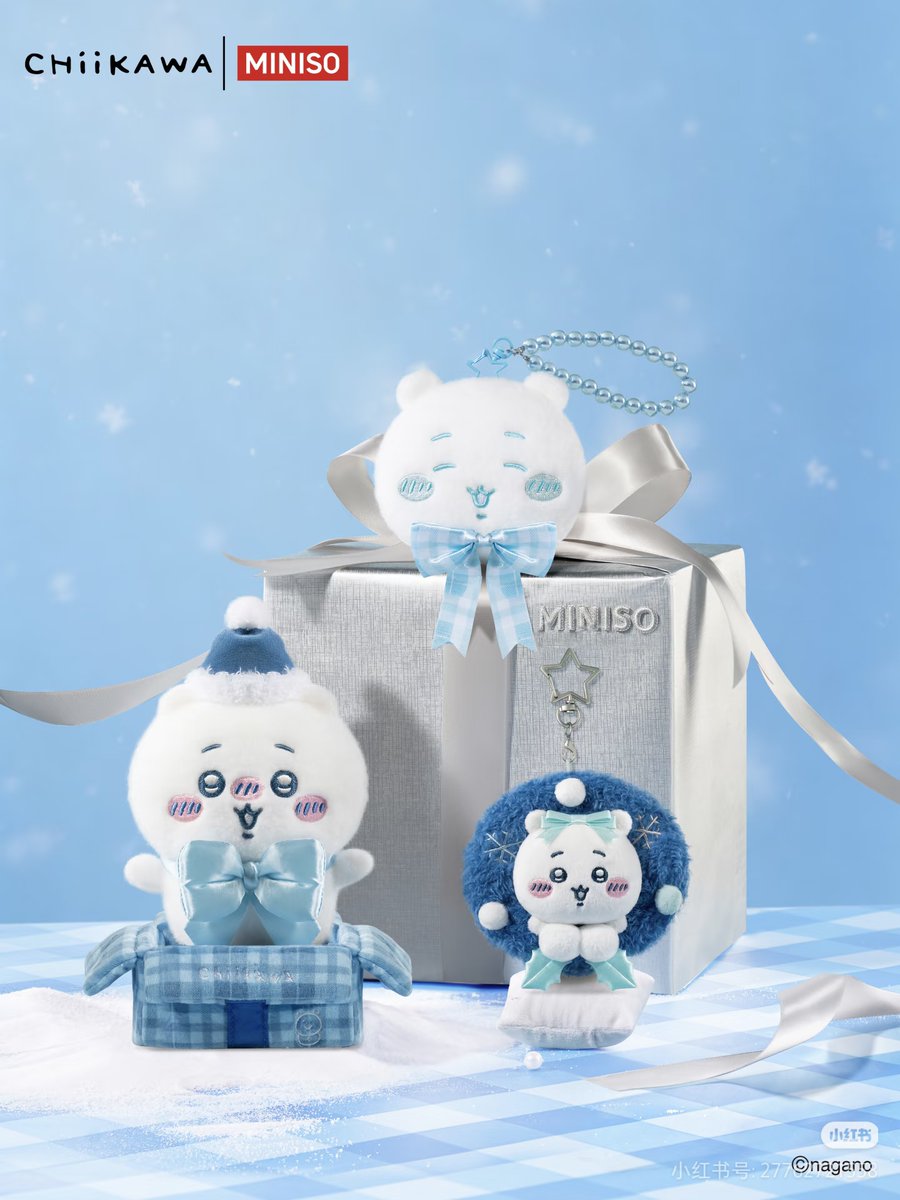 Misoku_store_jp's tweet photo. 🤍🩵『ちいかわ』× MINISO ブルーホワイト物語シリーズ

Misokuにてまもなく販売スタート！🎉✨

🗓️ 販売開始：11月1日 19:00

🛒 ご購入はこちら：
https://t.co/4gzhA81Euv
※販売開始前は、リンク先に対象商品が表示されません。販売開始までお待ちください。

海外でも大人気の「ブルーホワイト物語シリーズ」のぬいぐるみが、ついにMisokuに登場！❄️💕

ブルー×ホワイトの爽やかな色合いに、冬らしい雰囲気がたっぷり！🤍🩵
見ているだけで冬のお出かけが楽しみになりそうな、かわいらしいシリーズです☃️✨

⚠️ 第一陣の販売数量には限りがございます！
気になっている方は、この機会をどうぞお見逃しなく！🐰💗
皆さまのお迎えをお待ちしております！

#ちいかわ #うさぎ #ハチワレ  #Chiikawa #치이카와 #먼작귀