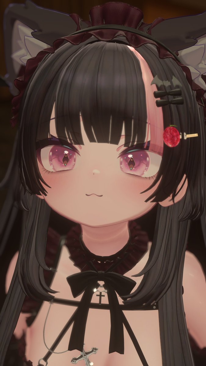 RaichONnn7's tweet photo. かわいい　#Chocolat3D #VRChat https://t.co/HigfbI9YZX
