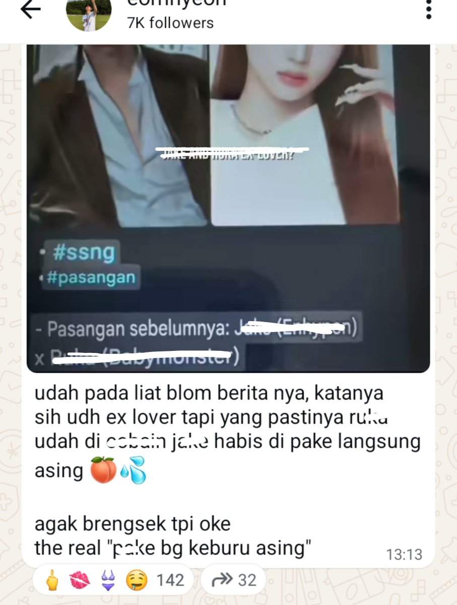jakeyclub's tweet photo. MASS REPORT THIS CHANNEL ON WHATSAPP‼️

🔗https://t.co/34qFFxIxlm

report this whatsapp channel for posting sexualized, obscene content and false information involving jke and other artists. PLEASE DO NOT ENGAGE AND REPORT IMMEDIATELY. https://t.co/aZ6fwU9G09