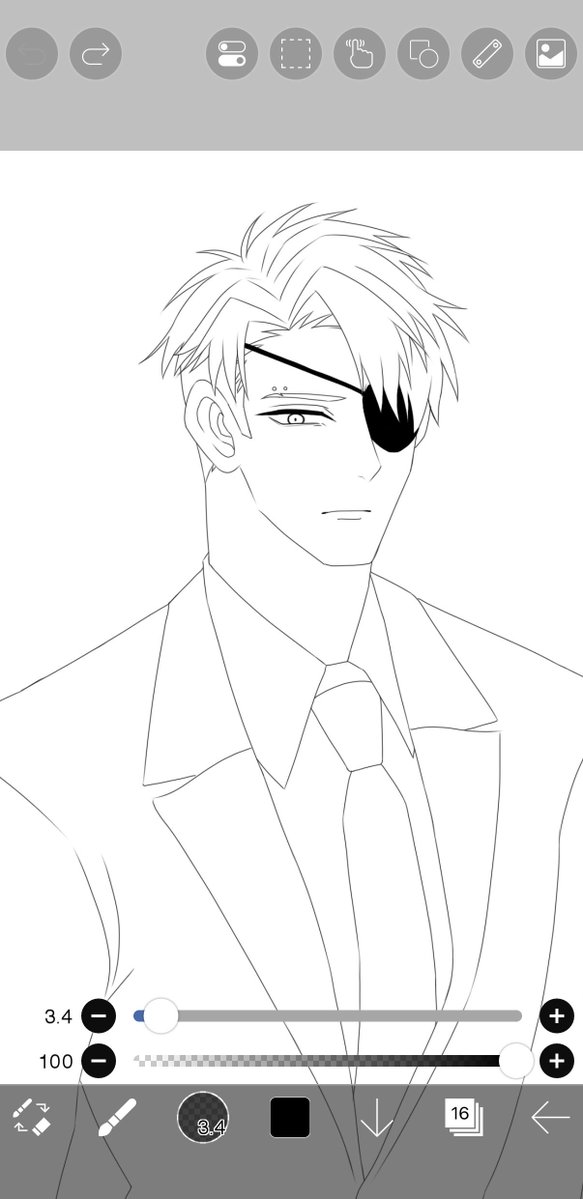 O_8_1_2's tweet photo. 描くだけ描いて止まったやつ https://t.co/EiHdXRgWkG