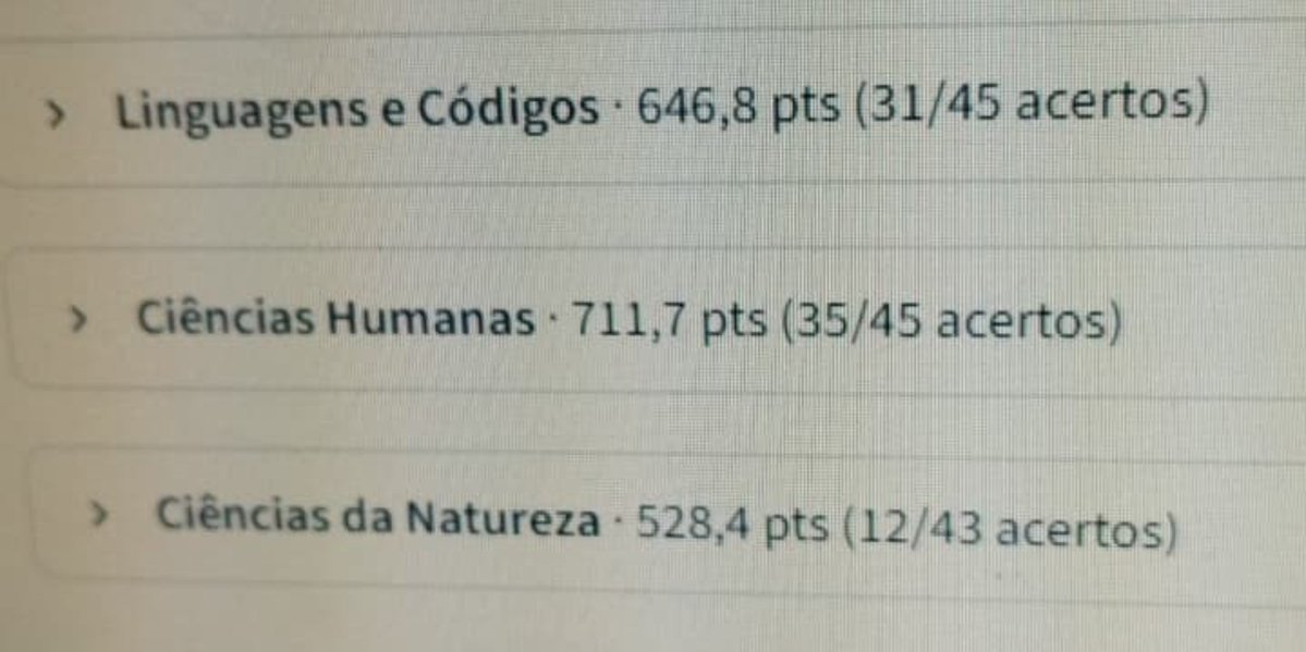 vidmileto's tweet photo. matemática vou ficar devendo pq meu cérebro derreteu depois de ciências da natureza (chutei todas)

só hoje eu fiz umas 90 questões https://t.co/w38oHA1VZQ