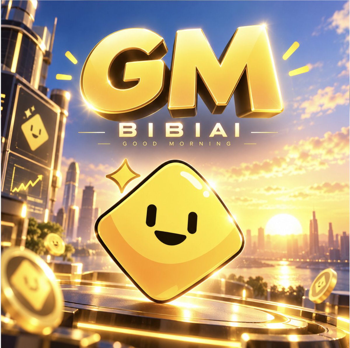 BIBIAI_MEME's tweet photo. ☀️ GM, BIBIAI Family! 🟡

新的一天，新的征程！🚀

从公平铸造到正式开启交易，BIBIAI 的生态建设才刚刚开始！

🤖 AI Agent × Fair Launch × MEME
🔥 新一代 AI MEME Launchpad 即将推出
💛 社区驱动，持续建设，共同成长
Fair Launch Is Just the Beginning.
GM to all builders & believers! 💛

🌐 https://t.co/kG3XUfQGuH

#BIBIAI #GM #AIAgent #MEME #BNBChain