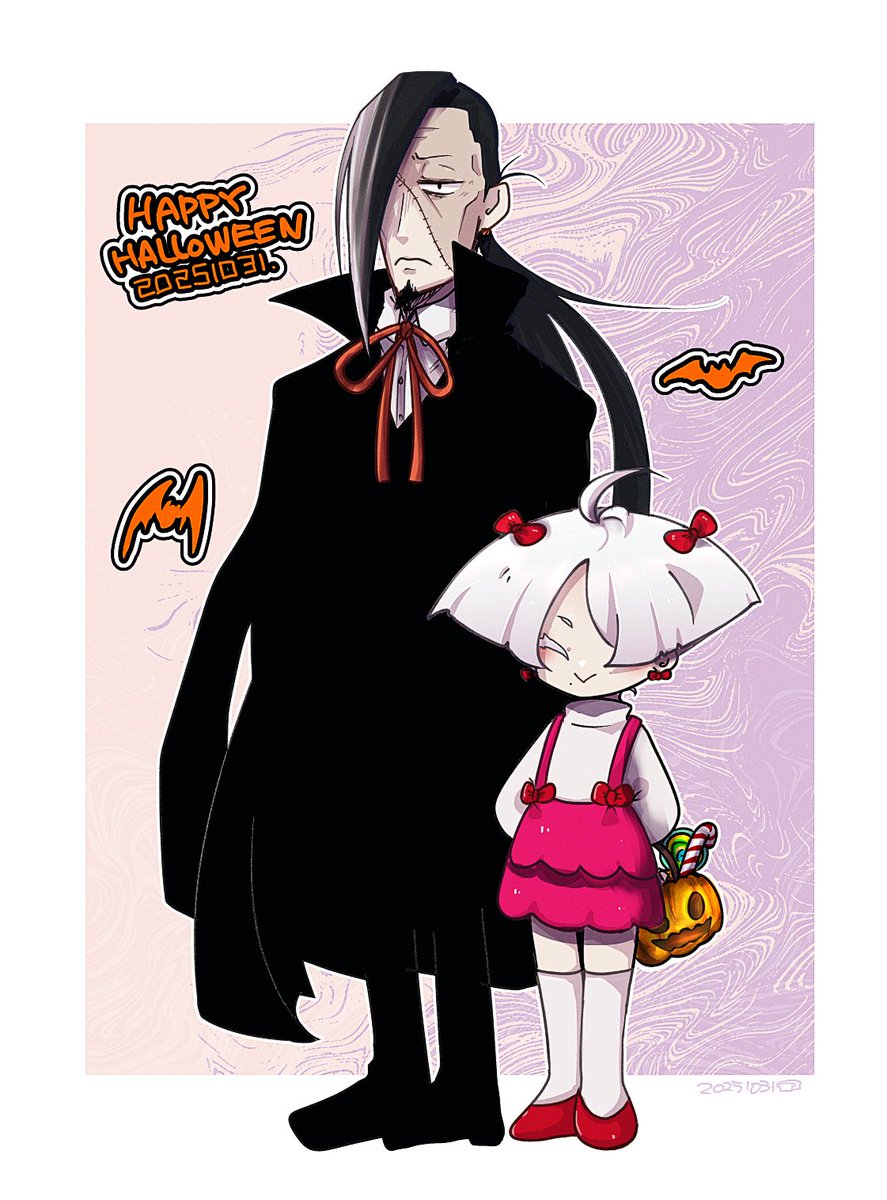 atgrbread's tweet photo. 去年のハロウィンは毒師弟でブラックジャックだったんですよ。今年はどうなるか分かりませんがまともな絵にはならないでしょう。 https://t.co/Zj9Gjzhioh