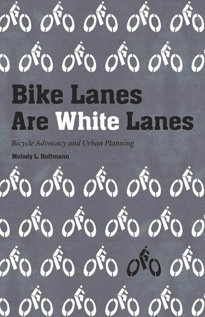 KimChiSpicey's tweet photo. Bike Lanes Are White Lanes seems like a great book. I just ordered one!

It’s about the racist impacts of urban planning for bike infrastructure, and how affluent white bike bros turned something seemingly good into a weapon for gentrification and displacement.

The author is even a cyclist who supports bike infrastructure.