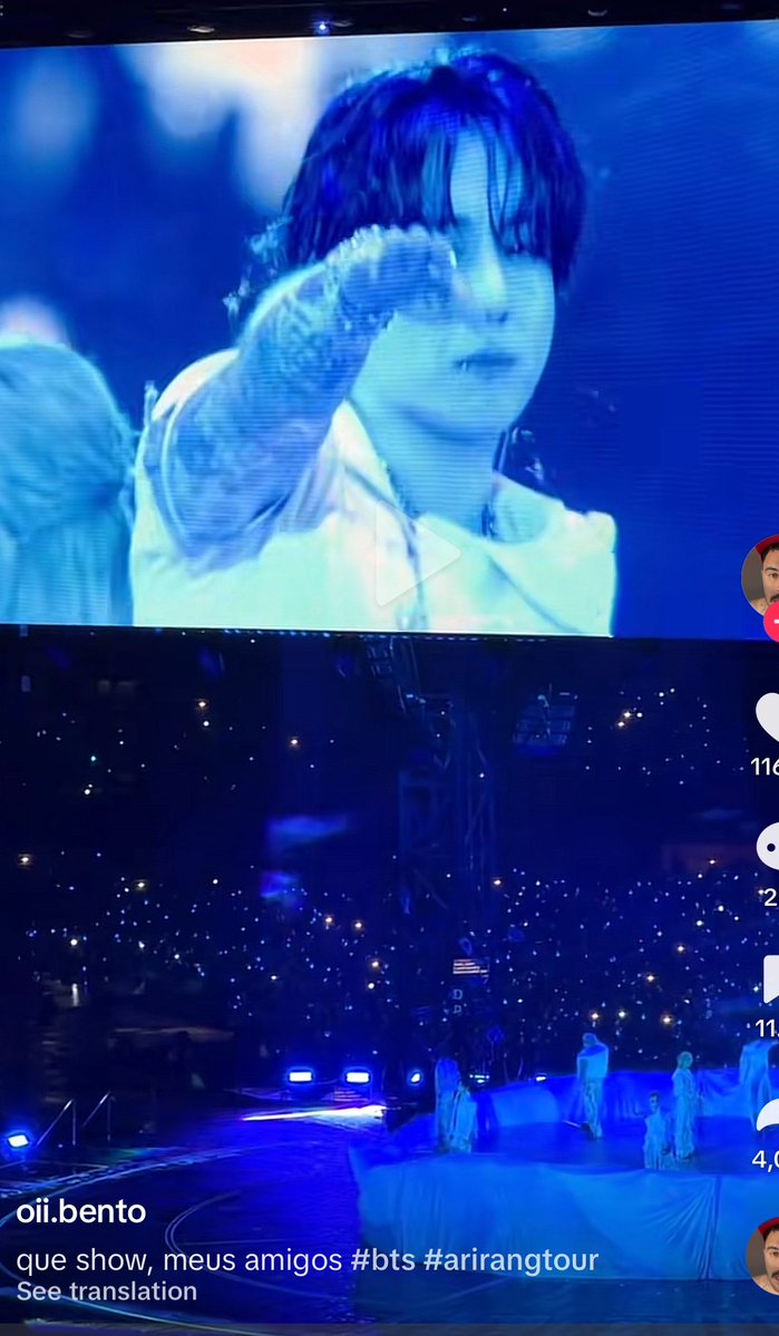 sunflowermint_'s tweet photo. @solskinhobi AMG SIM 😭😭😭 OLHA ELE ARREPIADO EM SWIM TB (tirei print do vídeo). Ele arrepiou em váaaaarios momentos. Tô MUITO feliz que ele ta conseguindo sentir a emoção das b armys https://t.co/INqp1ItwAg