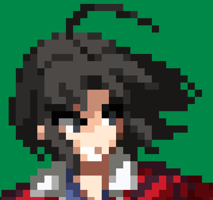 probablyfanta's tweet photo. evil ahh ryougi sprite edits https://t.co/9Y6fb9CDNk