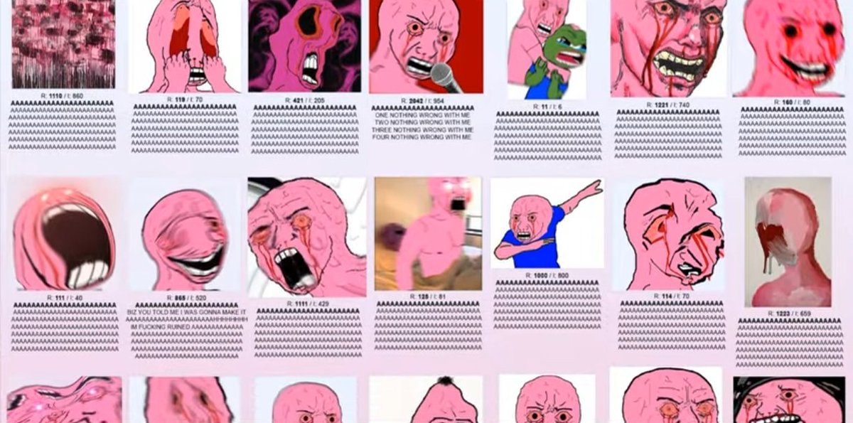 DestroyerI69718's tweet photo. The whole timeline looks like /biz/ rn except instead of pink wojaks it's nigga it's over.

Crypto truly never changes https://t.co/zEqWEAuadB