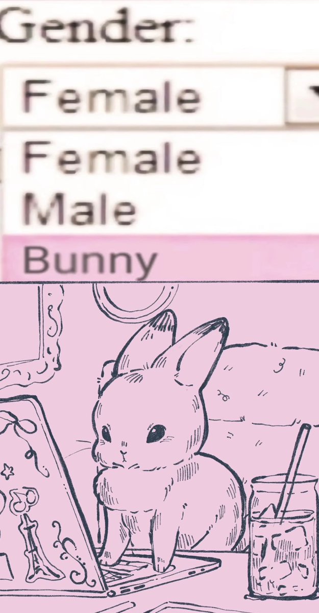 bunnyposting_'s tweet photo. gender ❌❌
bunny ✅✅ https://t.co/isA2sG0fHB