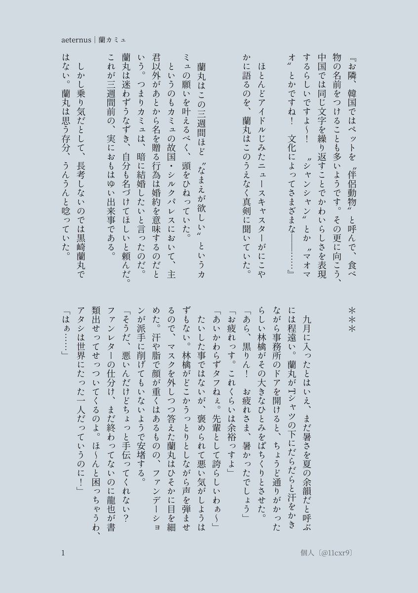 11cxr9's tweet photo. ♥️🩵　なまえについて　算数できない人になってたので再投稿、ツリーに続く（4/6） https://t.co/2gJfbCpw0M