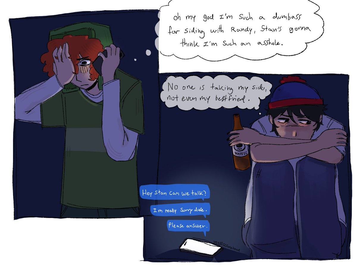 tr4fficonehead's tweet photo. #spstyle angst based on the new episode because it pissed me off https://t.co/OZVchRFQR2