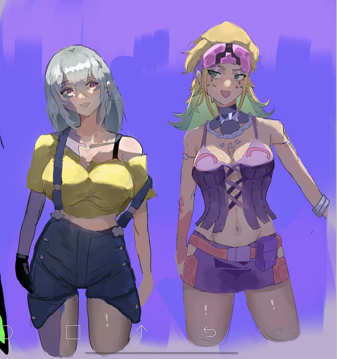 Bluelight567's tweet photo. Shout out to this baddies 🫪

(Ill make some Capri art next cause shes the hardest😭)

#jessie
#yupi
#CyberpunkEdgerunners2 #CyberpunkEdgerunners https://t.co/QoNXI8hWCB