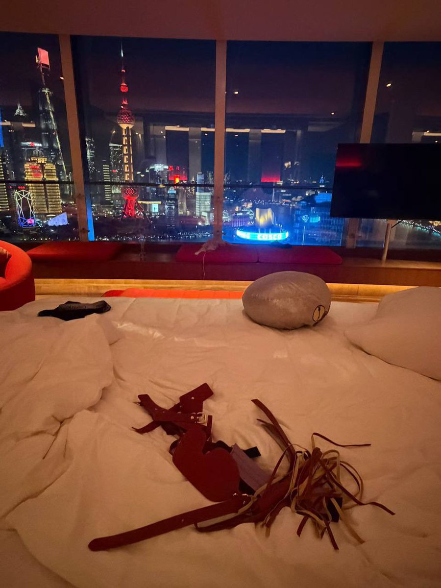 Jiang_404's tweet photo. 现在🐔窝环境都这么好？

后入窗外就是东方明珠 https://t.co/yAaIacpiqD