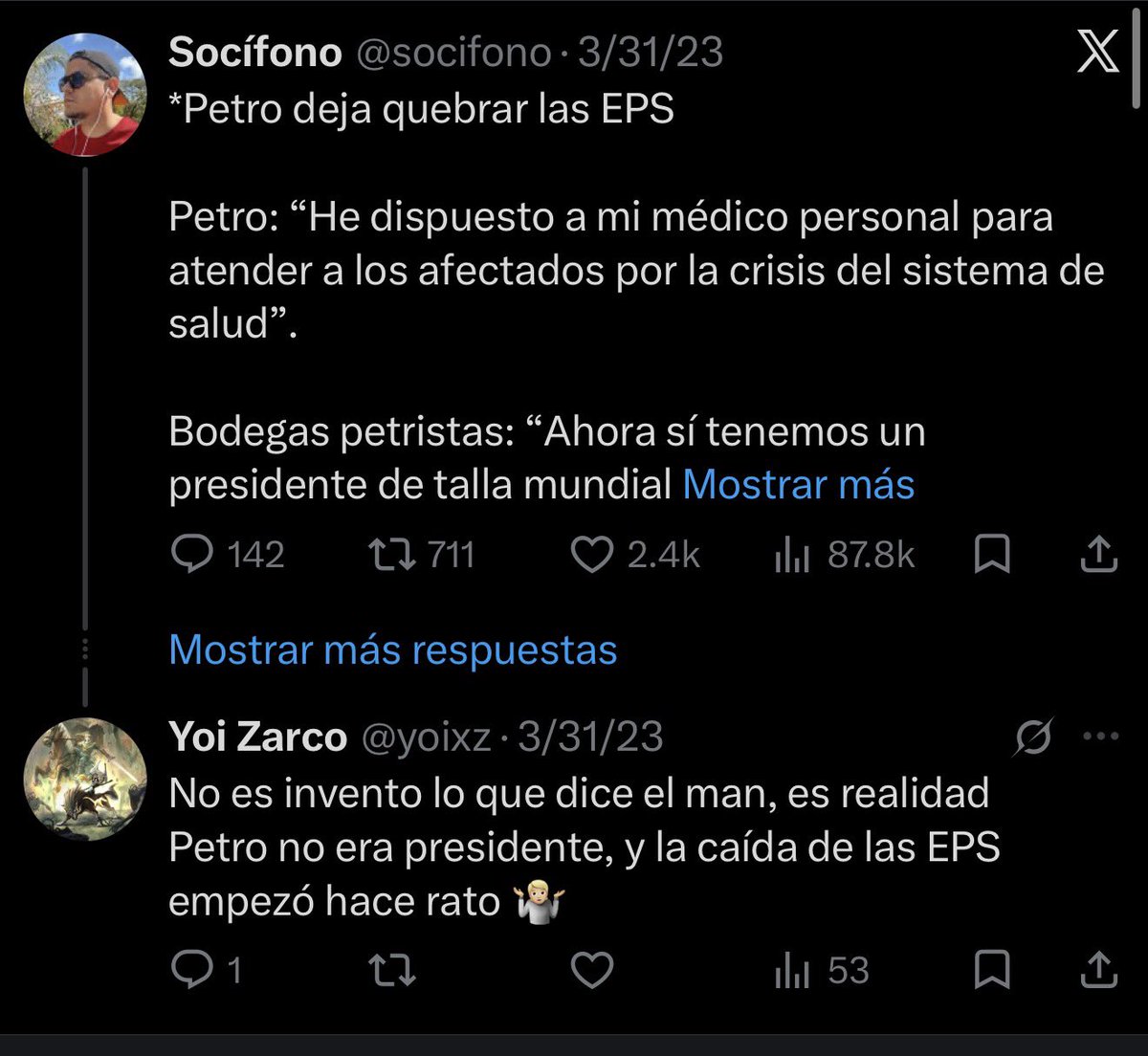 BCN_Plus's tweet photo. @yoixz Eres una simple bodega, pero de las peores, al menos las bodegas que cobran lo hacen como trabajo.

Pero usted, es de los arrastrados, adoctrinados, CIPAYOS y mascotas de Petro. https://t.co/4pliPiHLCr