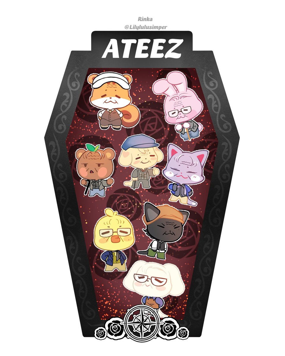 Lilylulusimper's tweet photo. 8 make 1 grave
#ATEEZ #에이티즈 #ATINY https://t.co/hG0oSTql03
