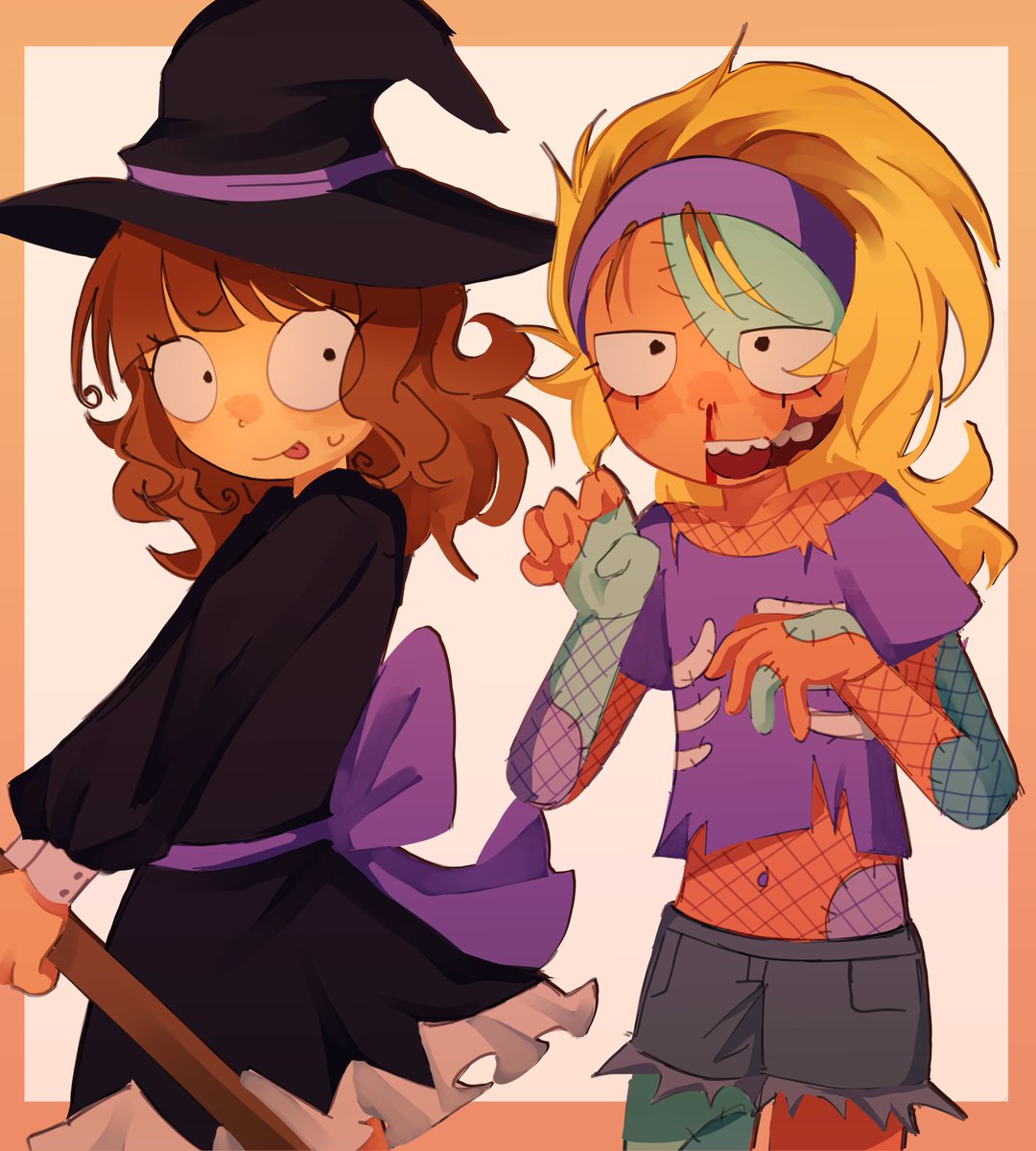 izurusoup's tweet photo. yaya Almost halloween 🕷🕷 #rnm https://t.co/3T5kKnsGrw