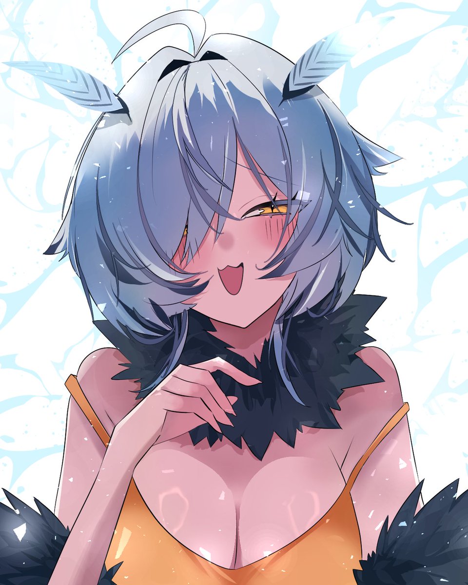 moffukuu's tweet photo. Ohoho~ Your big sis is happy to see you! https://t.co/D6kuI6O1Ax