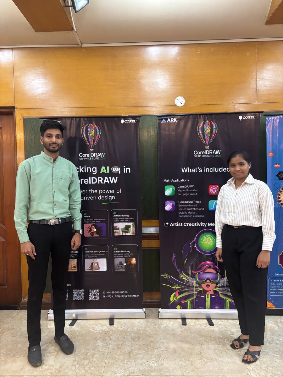 Pharoscionoffce's tweet photo. The best teams keep learning together.

Our team recently attended a CorelDRAW Graphics Suite 2026 seminar, exploring new creative and AI-powered capabilities.

Creating opportunities to learn, grow, and evolve.

#Pharoscion #EmployeeGrowth #Upskilling #LearningAndDevelopment https://t.co/1FaUm4zBJi