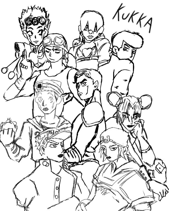 Kukkapuro035's tweet photo. //Dia 29- All The Jojo (A última no digital)

#Steelballrun #SBR #sbr #Jojo #Jojo_anime #Netflix https://t.co/3K1r9Ywi7U