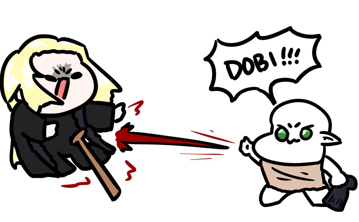 BurningKim3's tweet photo. 그런 나쁜 장인 어른은 DOBI가 해치웠으니 걱정 말라구!

#HarryPotter #Malfoy https://t.co/htNpoV9nqT