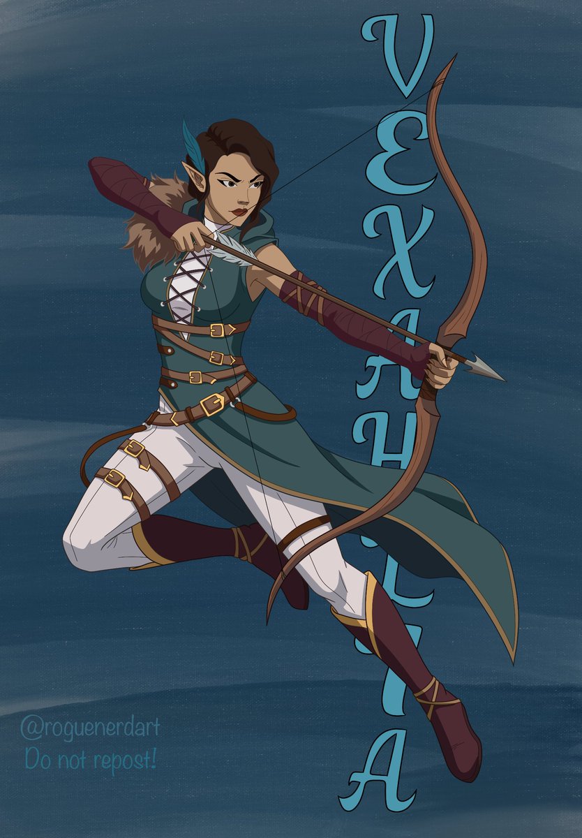 roguenerdart's tweet photo. Finished this amazing woman, the fierce Lady Vex'ahlia
@CriticalRole @LauraBaileyVO
#criticalrole #criticalrolefanart #voxmachina #vexahlia #vex https://t.co/fRNGsRjpjK